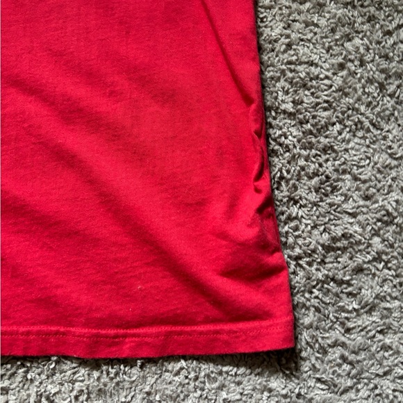 Red polo crew neck t shirt - Picture 5 of 13